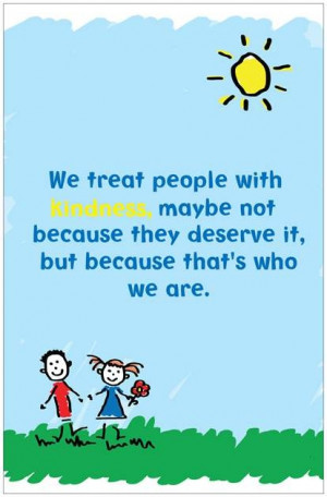 Kindness poster