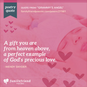 Baby Girl Quotes and Poems From Grandma