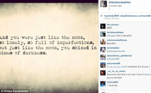Oh do give it a rest, Khloe: This post from two weeks ago could have ...