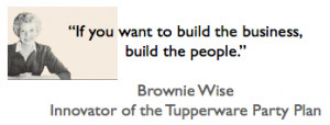 Brownie Wise Quote