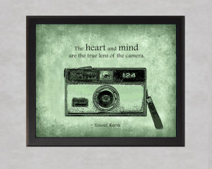 ... Photography Office Quote Type Heart Mind Texture Poster Wall Art