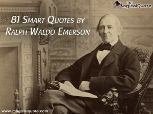 Ralph Waldo Emerson was an American Transcendentalist poet ...