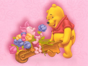 Winnie the Pooh Winnie the Pooh and Piglet Wallpaper