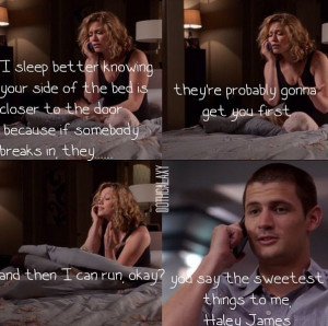 One tree hill: The sad thing is.. I have the exact same logic,