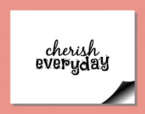 Cherish Everyday, Kitchen Decor,Wall Decor, kitchen Art, printable ...