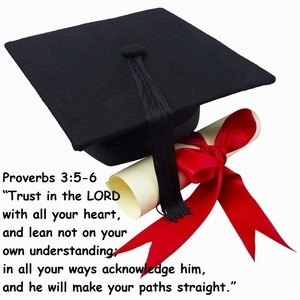 Click the image to read inspirational Bible verses for graduates ...