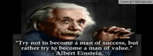 Albert Einstein Quote Profile Facebook Covers