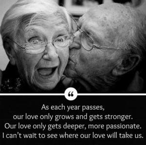 As each year passes, our love only grows and gets stronger. Our love ...