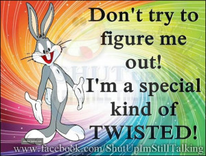 Bugs bunny..twisted