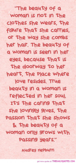 The Beauty Woman Audrey Hepburn Quotes Kootation