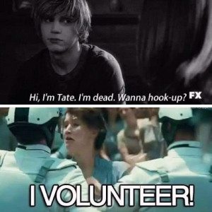 How you felt when Tate asked this question.