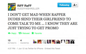 Riff Raff FTW: His Best Tweets From a Turbulent Time