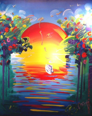 Peter Max is such a wonderful artist.