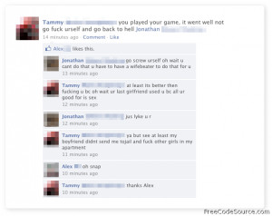 Facebook Fights Funny Statuses