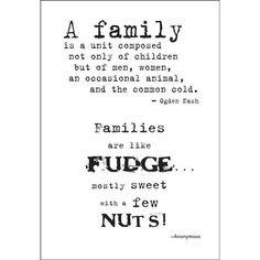 Dinglefoot's Scrapbooking - Family - Poem For A Page Sticker, $1.40 ...