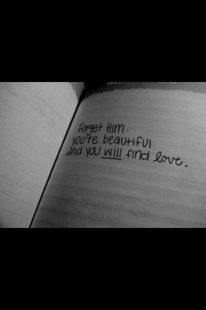 forget him... Today was his final day. The final time I will see him.