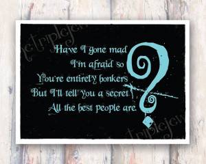 Alice in Wonderland Cheshire Cat Quotes