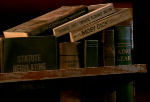 copy of Moby Dick found aboard the SS Botany Bay .