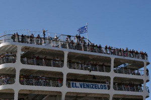 ... enemies share Greek ferry voyage into the unknown - Yahoo Finance