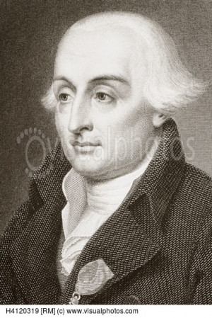 Portrait Of Mathematician Joseph Louis Lagrange H4120319 > Stock