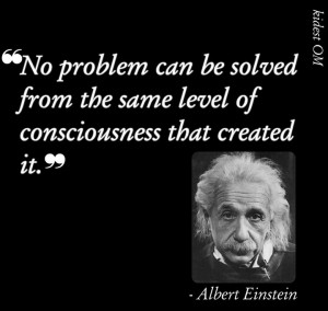 Problem Albert Einstein Quotes