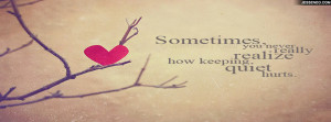 Love Quote Facebook Cover
