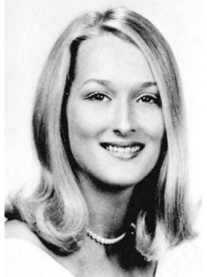 Meryl Streep red carpet - High school, late 1960s