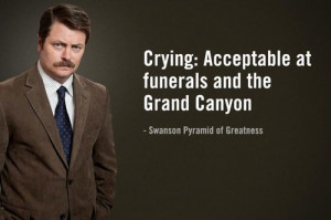 Ron is a man of strong opinions and spare emotions. And especially ...