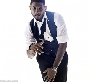 Usher Wears Shirt Shipley And...