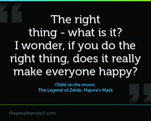 ... everyone happy child on the moon the legend of zelda majora s mask