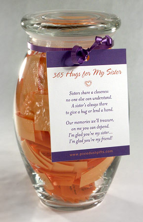 365 Hugs for My Sister Sayings