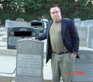 At The Grave Of Curly Howard Picture