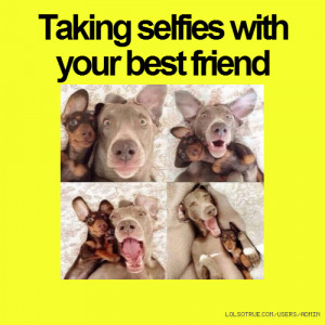 Best Friend Quotes With Selfies