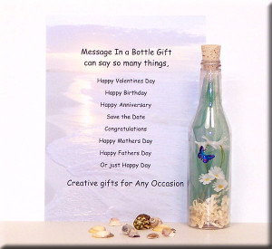 Message In A Bottle Quotes