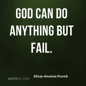 African-American Proverb Quotes