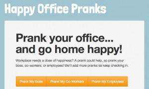 This April Fools Day, Pull Pranks at Work with HappyOfficePranks.com