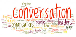 Conversation is an important part of leadership and change as:
