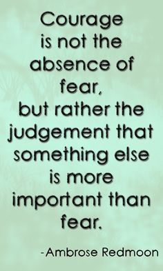 ツWe 2share!══ What is Courage? . . .