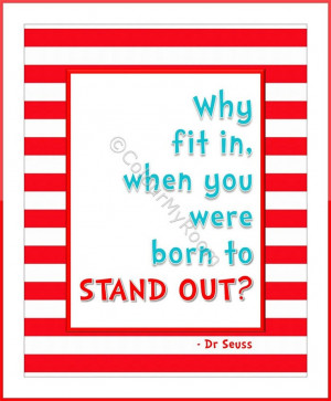 DR SEUSS quote inspired DIY Printable Baby Nursery by ColourMyRoom, $4 ...