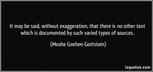 It may be said, without exaggeration, that there is no other text ...