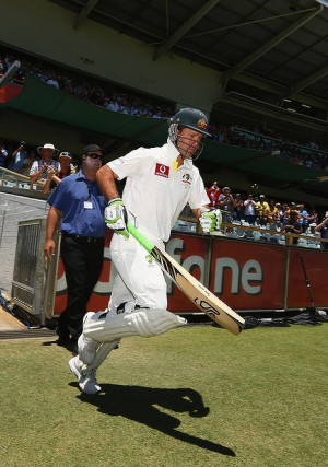 Ricky Ponting's farewell Test innings
