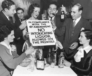 Revelers Celebrate the End of Prohibition