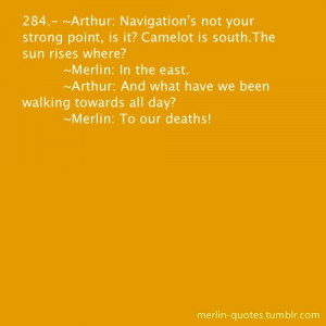 Merlin ~ Quotes