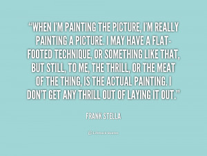 Frank Stella Quotes