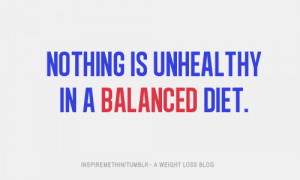 ... ” foods. Balance and moderation is key :)moderation for the winnnn
