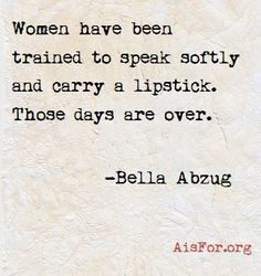 Bella Abzug founded & supported several feminist organizations & was ...