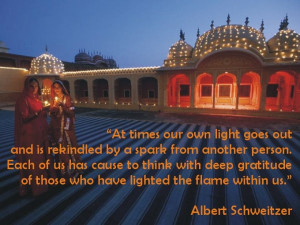 Excellent Quote by Albert Schweitzer with Image !