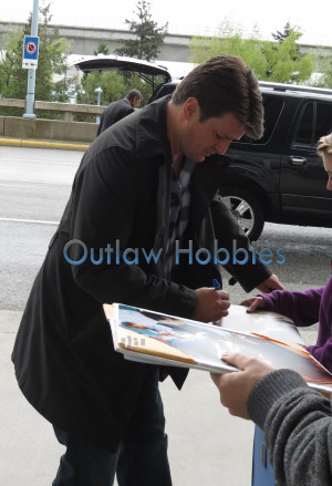 Nathan Fillion in Vancouver