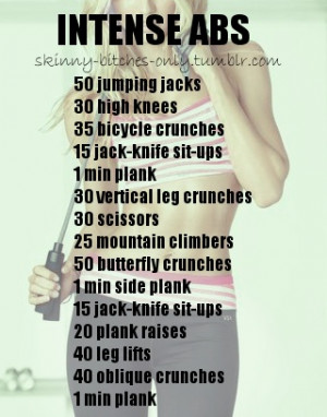 Intense ABS.. Get ready to flatten your stomach