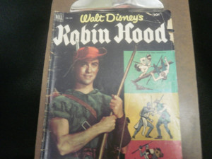 Walt Disney's Robin Hood Comic Book No 669 1952